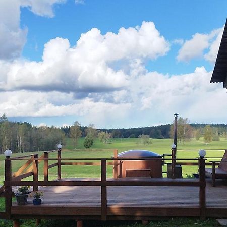 Guesthouse, Sauna & Jacuzzi In Gauja Valley - Kakukalns Straupe Kültér fotó