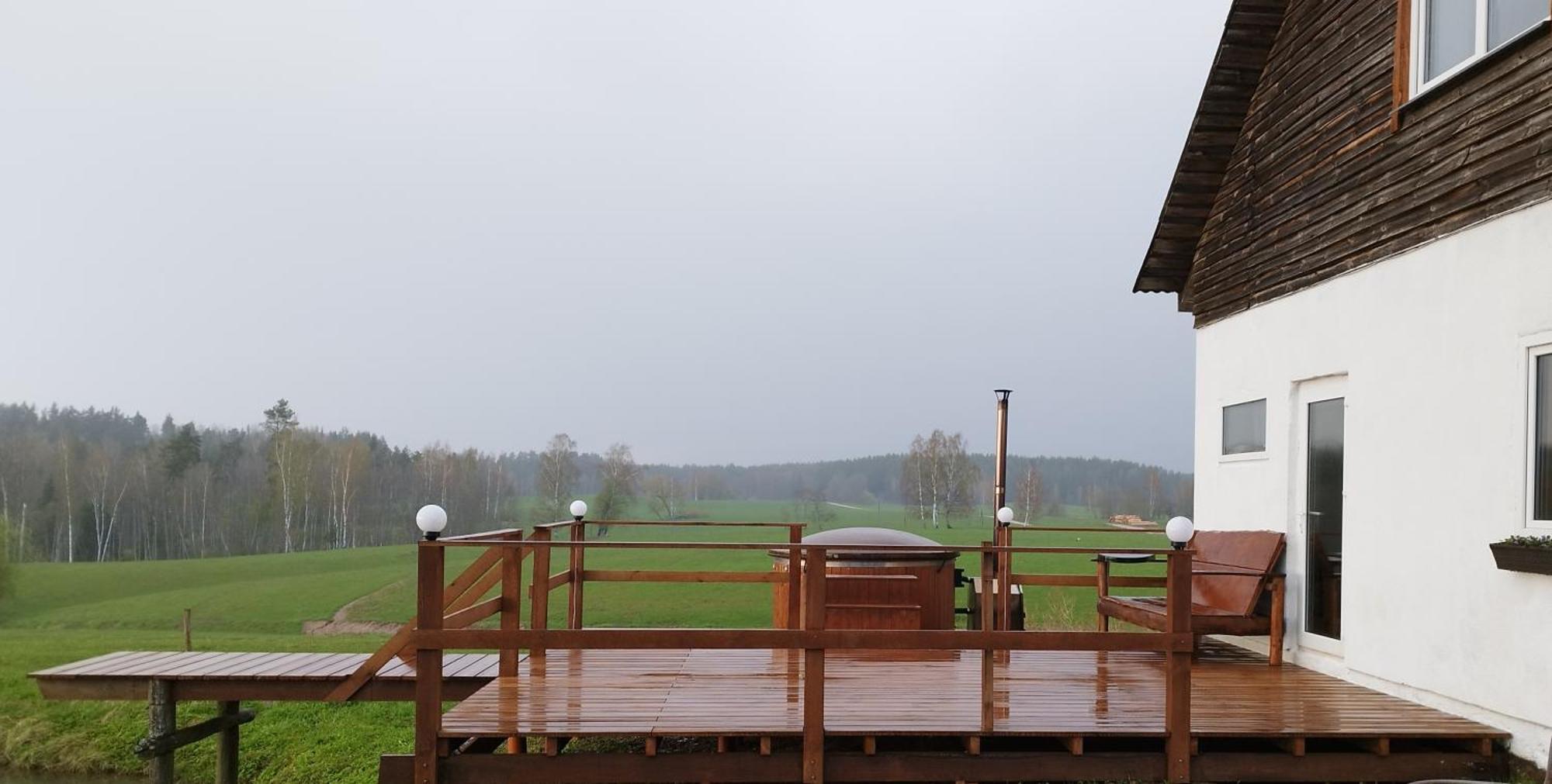 Guesthouse, Sauna & Jacuzzi In Gauja Valley - Kakukalns Straupe Kültér fotó