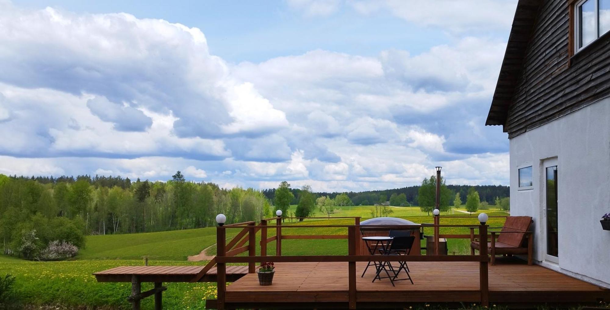 Guesthouse, Sauna & Jacuzzi In Gauja Valley - Kakukalns Straupe Kültér fotó