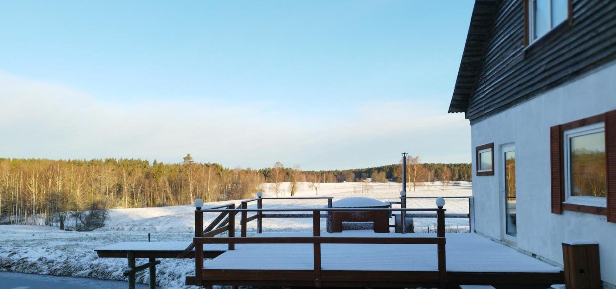 Guesthouse, Sauna & Jacuzzi In Gauja Valley - Kakukalns Straupe Kültér fotó